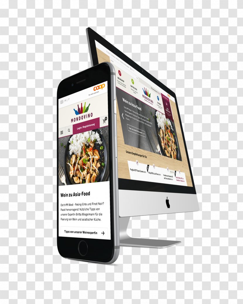 Responsive Web Design Smartphone Electronic Business Afacere - Advertising Transparent PNG
