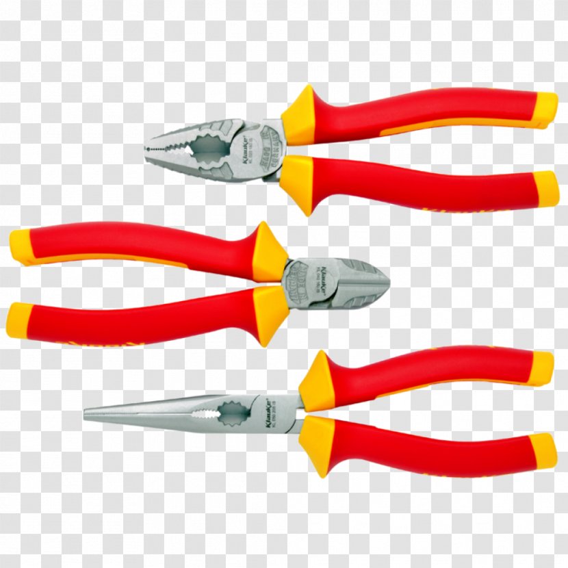 Diagonal Pliers Tool Electrician Pincers - Needlenose - Install The Master Transparent PNG