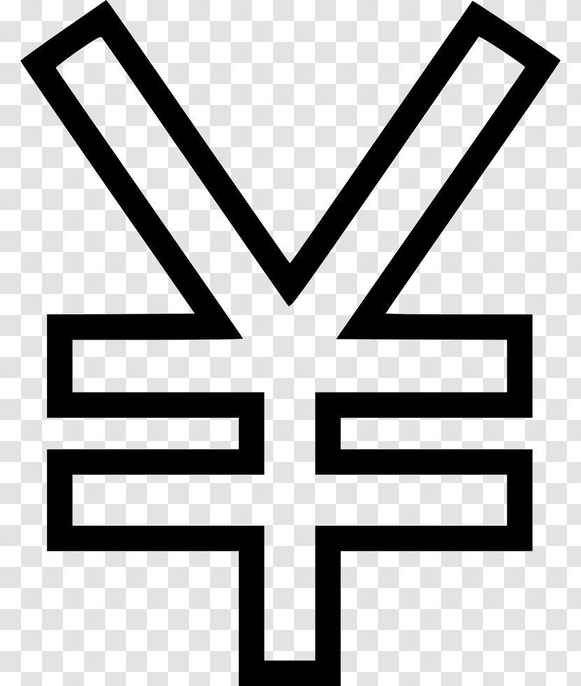 Currency Symbol Yen Sign Vector Graphics Japanese - Renminbi - Euro Transparent PNG