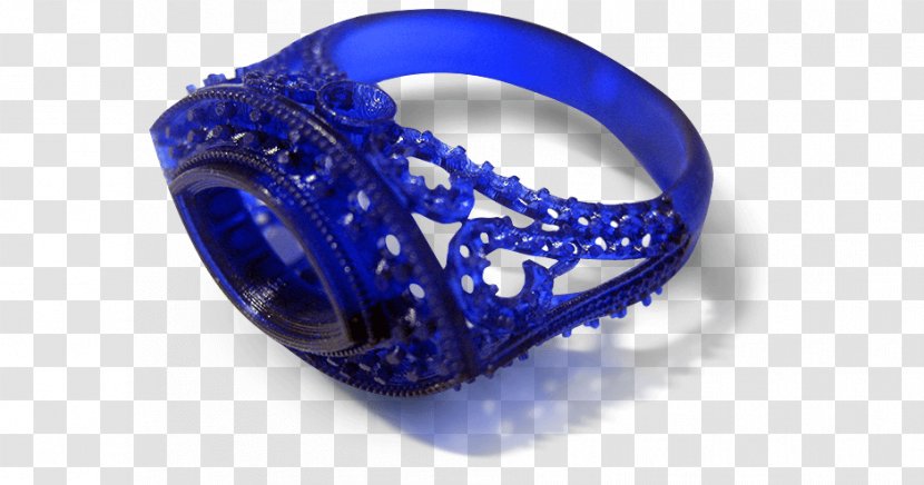 3D Printing Sapphire Gemstone Jewellery - Fashion Accessory Transparent PNG