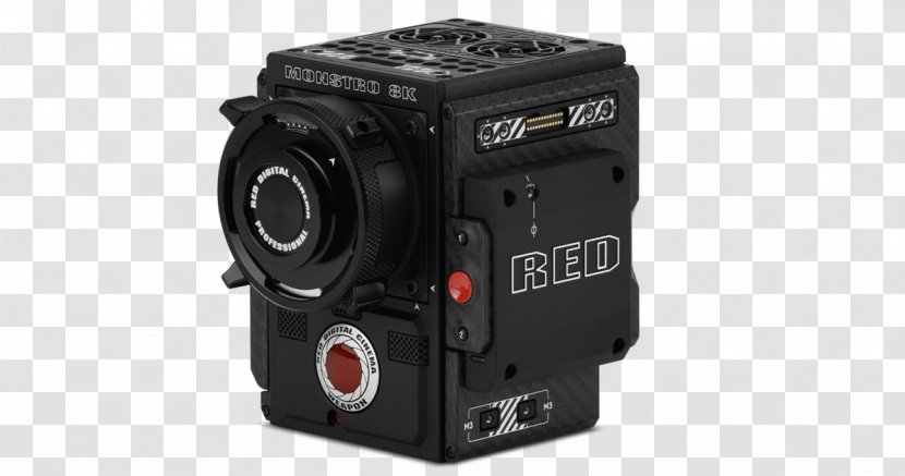 Red Digital Cinema Camera Company 8K Resolution Full-frame SLR Film - Movie Transparent PNG