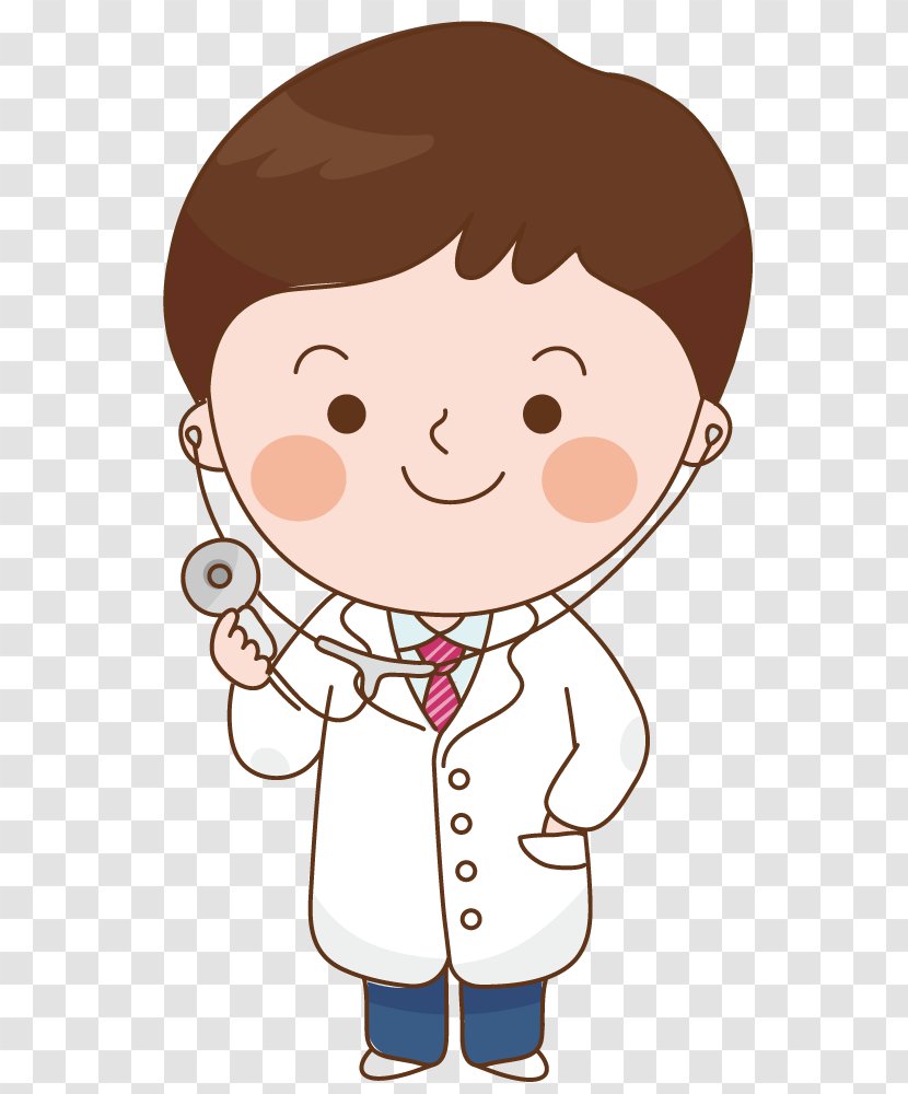 Physician Stethoscope Health Professional Illustration - Flower - Doctor Holding A Transparent PNG