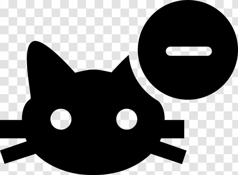 Whiskers Cat Clip Art - Logo Transparent PNG