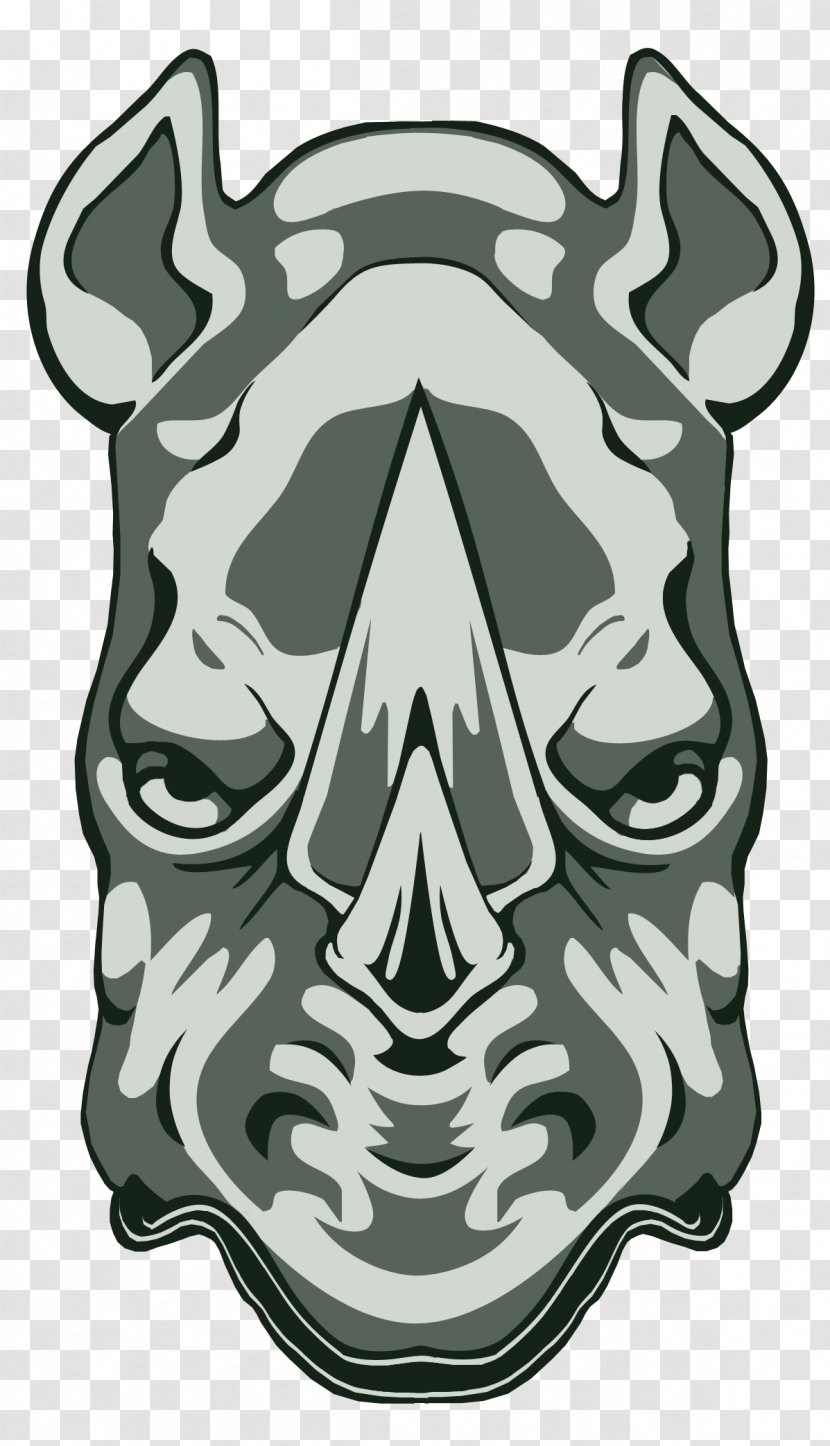 Logo Rhinoceros Art - Rhino Transparent PNG