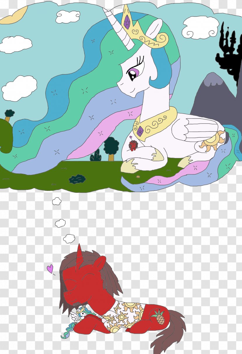 Princess Celestia DeviantArt Luna Pony - Frame - Dream Castle Transparent PNG