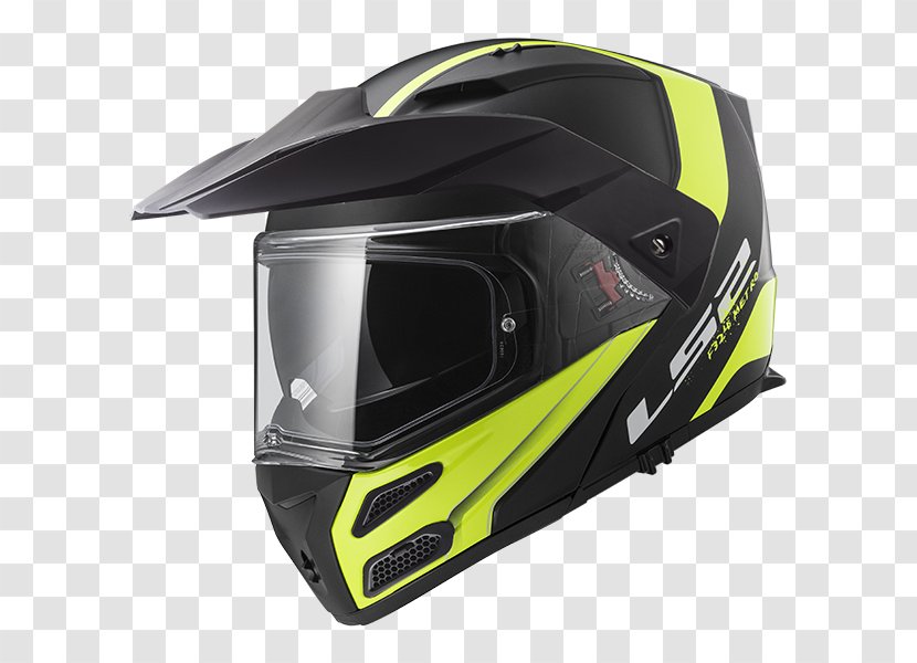 Motorcycle Helmets Hard Hats Motocross - Yellow Transparent PNG