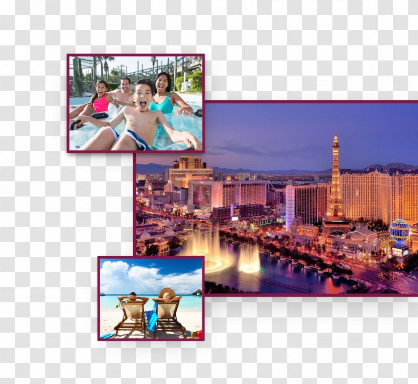 Las Vegas Strip AAA Hotel Hospitality Industry Business - Watercolor Transparent PNG