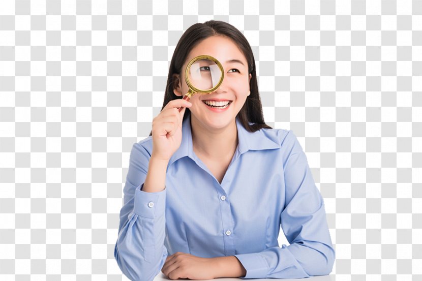 Magnifying Glass Computer File - Tree - Girls Take A Transparent PNG