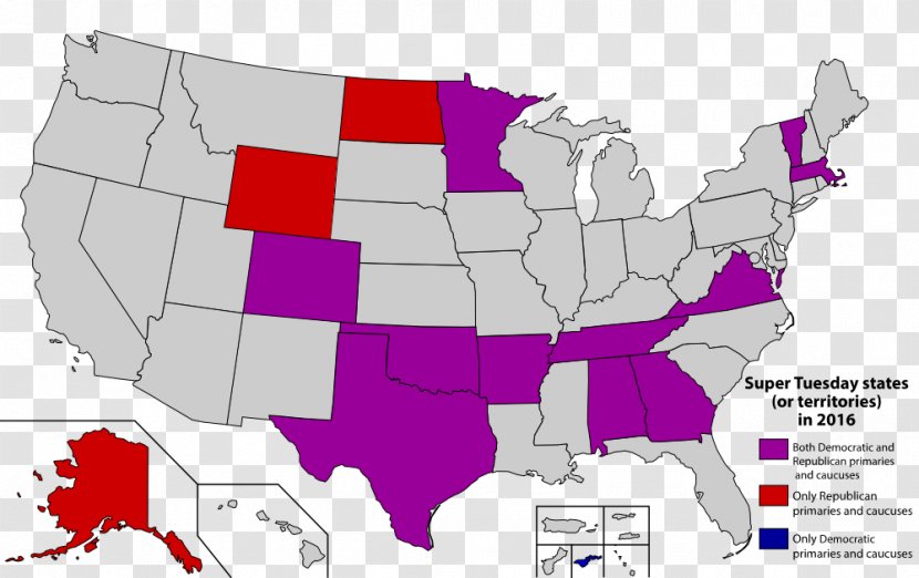 Super Tuesday Democratic Party Presidential Primaries, 2016 United States US Election Republican - Area Transparent PNG