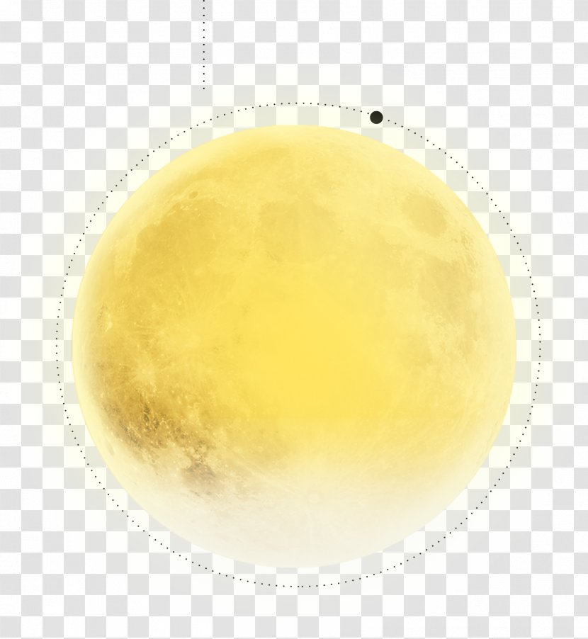 Yellow Circle - Mid Autumn Festival, Modern Design, Moon Transparent PNG