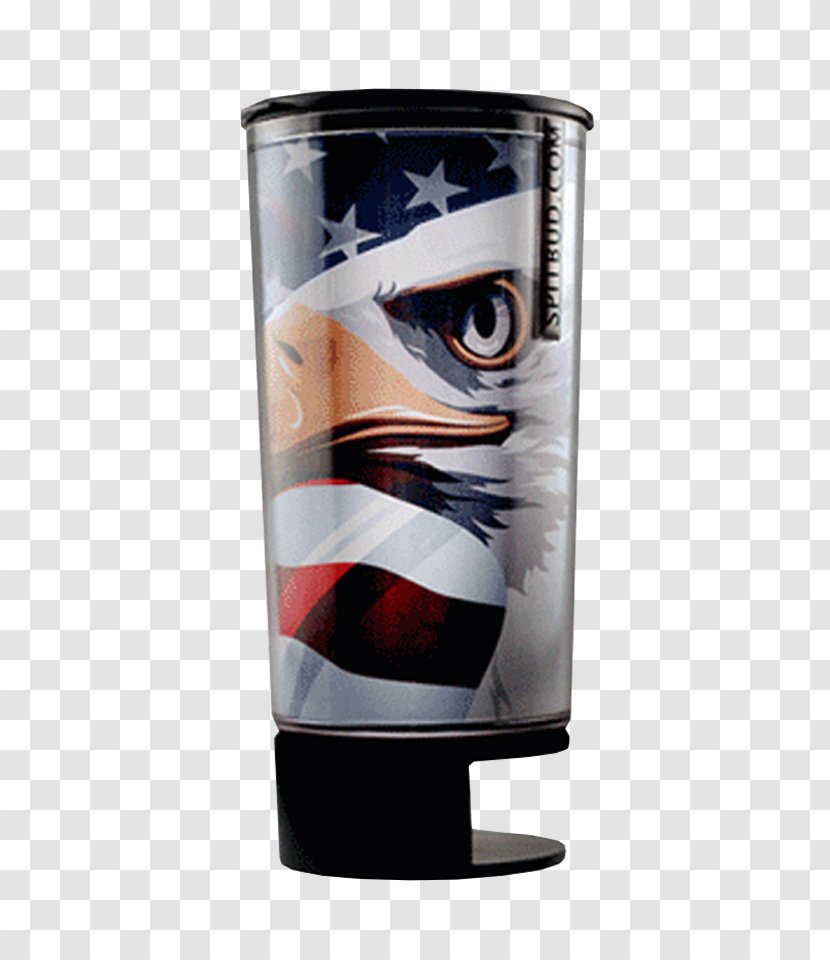 Chewing Tobacco Spittoon Spitting Glass - Usa Eagle Transparent PNG