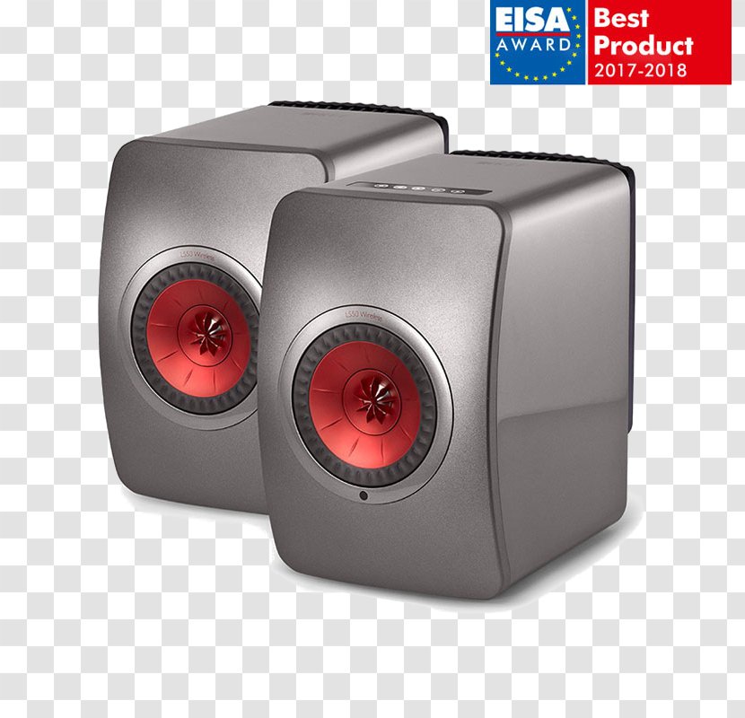 KEF LS50 Loudspeaker Wireless Speaker High Fidelity - Sound Box - 1974 Fifty Dollar Bill Star Transparent PNG