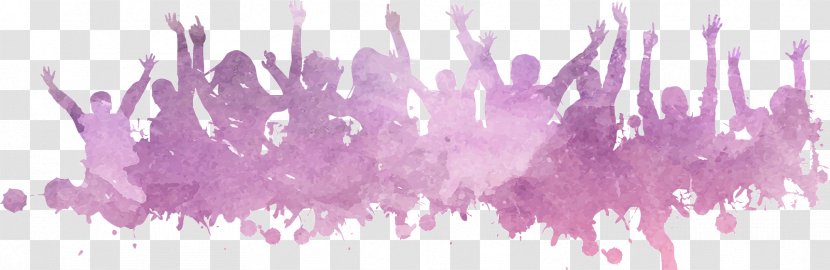 YouTube - Festival - Dancing Crowd Transparent PNG