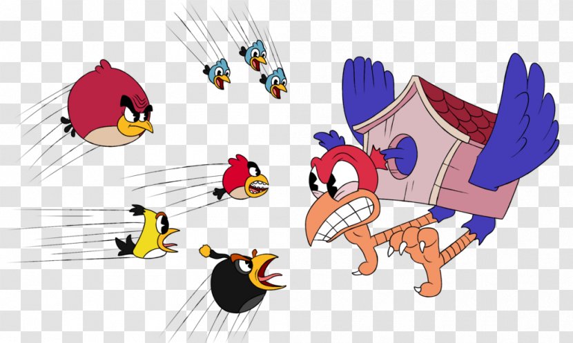 Cuphead Angry Birds Go! 2 - Video Game Transparent PNG
