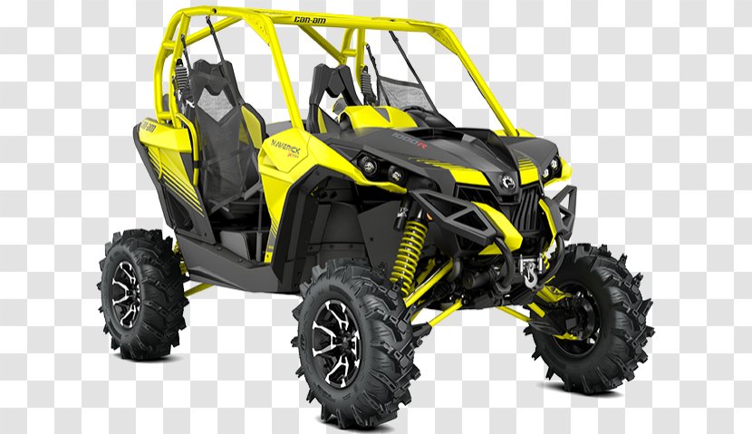Side By Can-Am Motorcycles Bombardier Recreational Products All-terrain Vehicle - Brand - Motorcycle Transparent PNG
