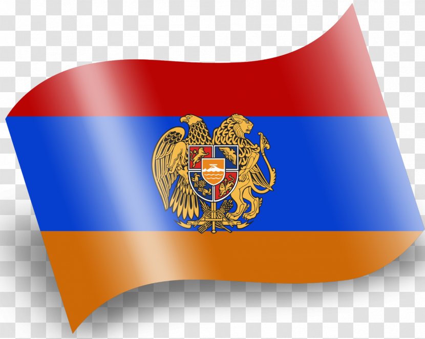 Flag Of Armenia Coat Arms - Usa Gerb Transparent PNG