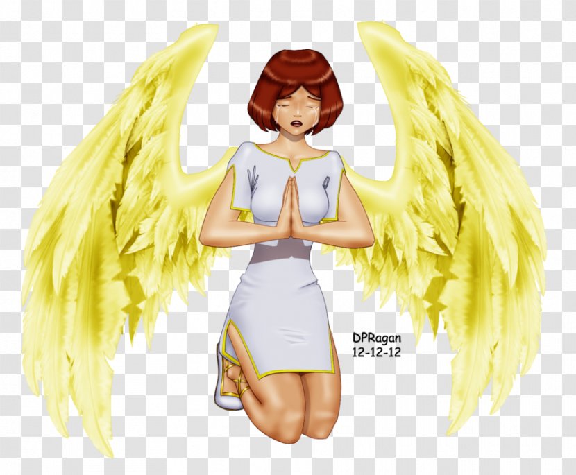 Costume Design Cartoon Figurine - Angel - Wing Transparent PNG