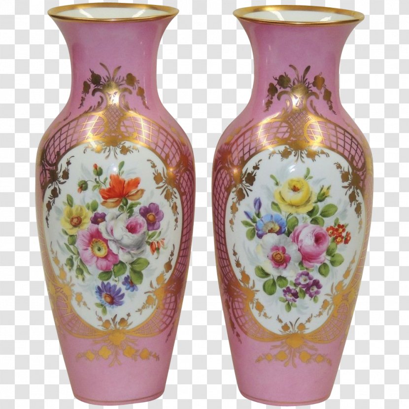 Vase Royal Porcelain Factory, Berlin Painting - Paint - Hand Painted Transparent PNG