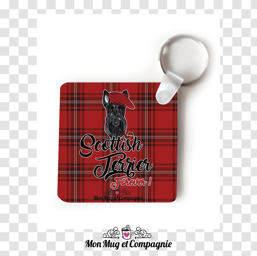Mug Teacup Tartan Key Chains Bag - Material - Scottish Terrier Transparent PNG