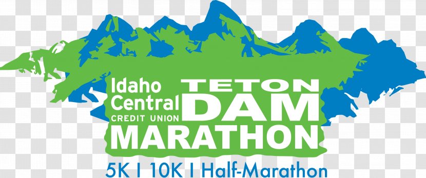 Teton Dam Marathon Rexburg - Brand - Race Transparent PNG