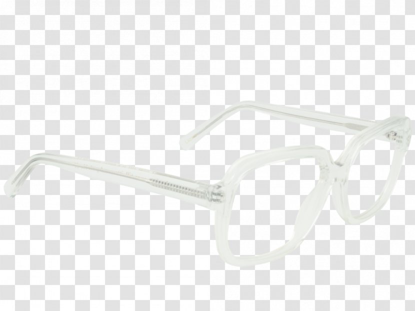 Goggles Sunglasses - White - Qr Transparent PNG