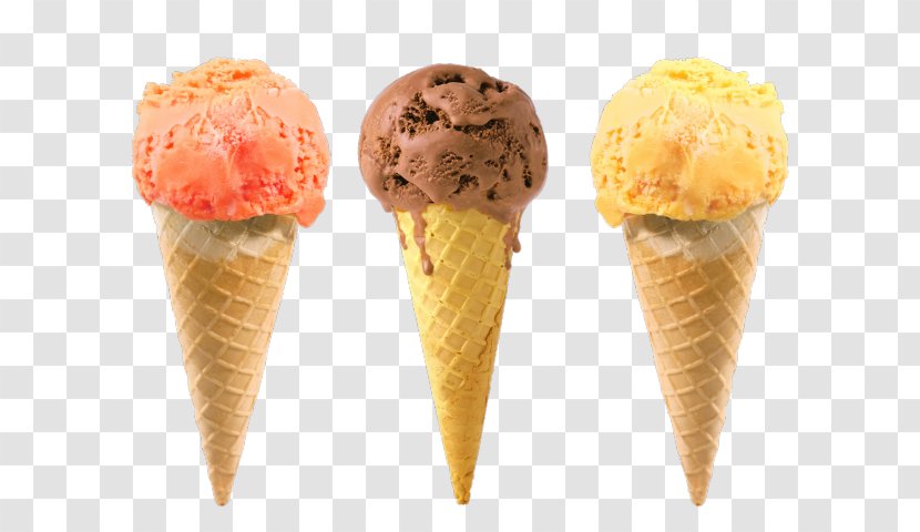 Ice Cream Cones Sundae - Cone Transparent PNG