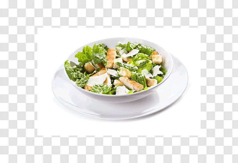 Caesar Salad Pizza Bowl Greek - Food Transparent PNG