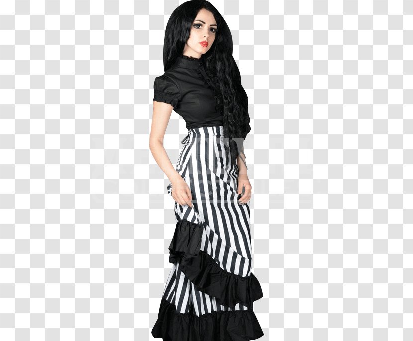 Miniskirt Bustle Gothic Fashion Clothing - Blouse - Dress Transparent PNG