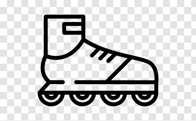 Roller Skates Skating Clip Art - Area - Skateboarding Silhouette Transparent PNG