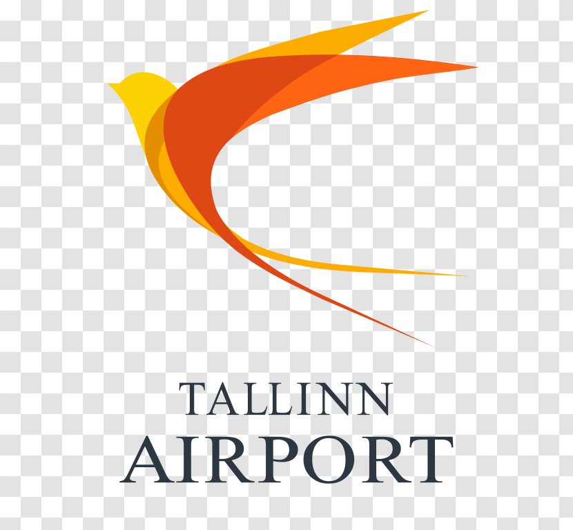 Logo Tallinn Airport GH AS Font - Orange - Meri Transparent PNG