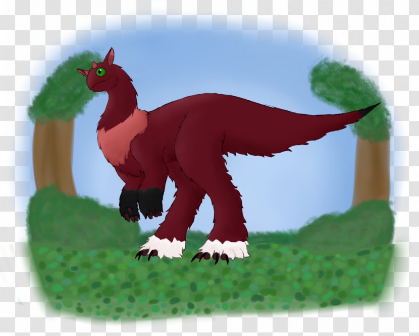 Velociraptor Tyrannosaurus Fauna Character Fiction - Field Clover Transparent PNG