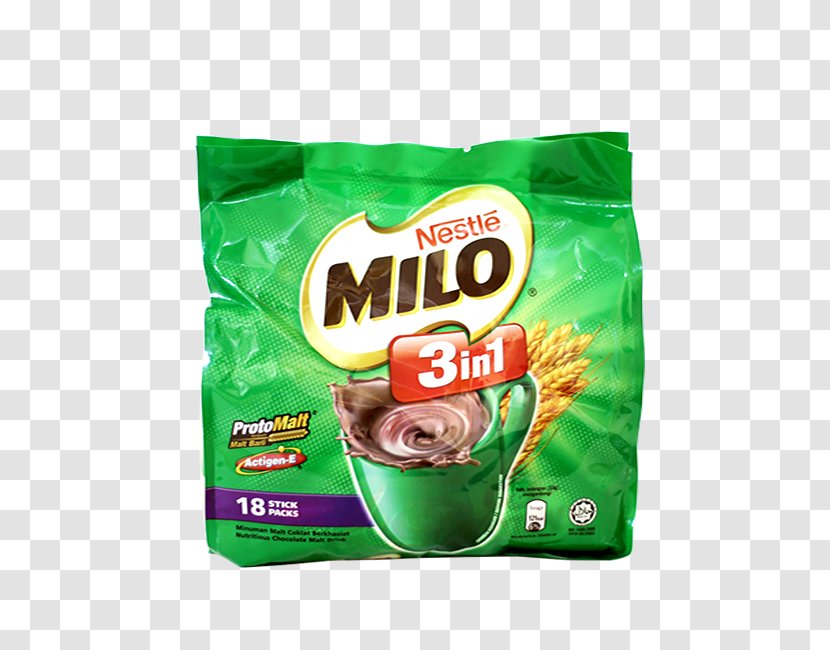 Milo Malted Milk Malaysian Cuisine Instant Coffee - Chocolate Transparent PNG