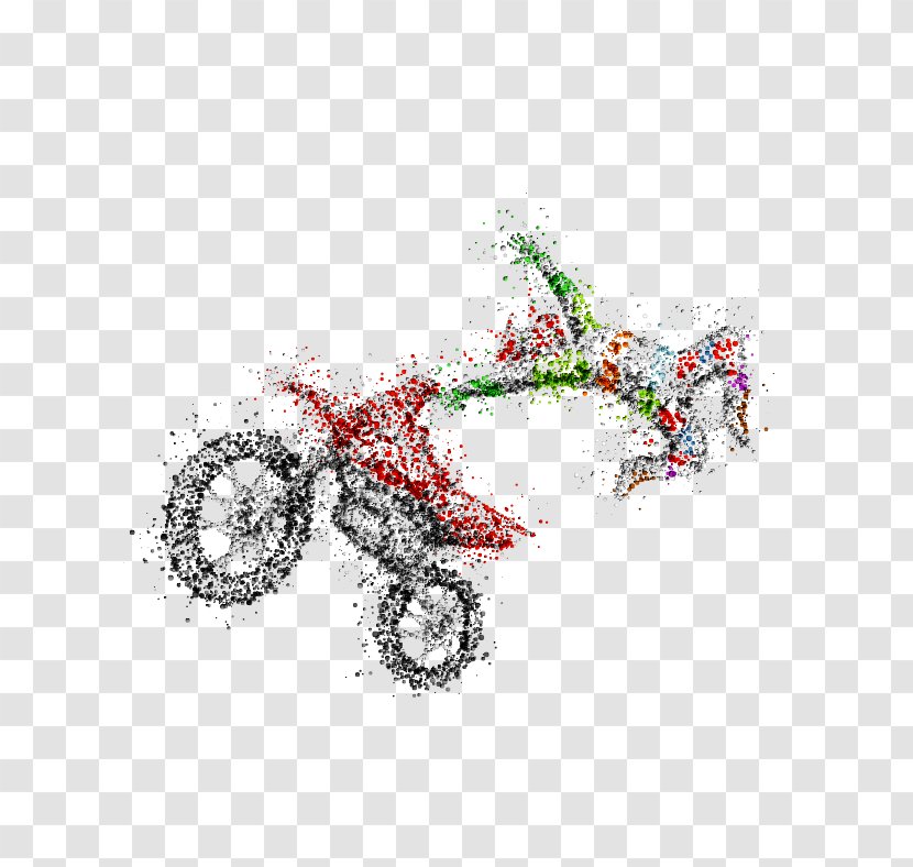 Motocross Royalty-free Illustration - Stock Photography - Abstract People Riding A Motorcycle Transparent PNG