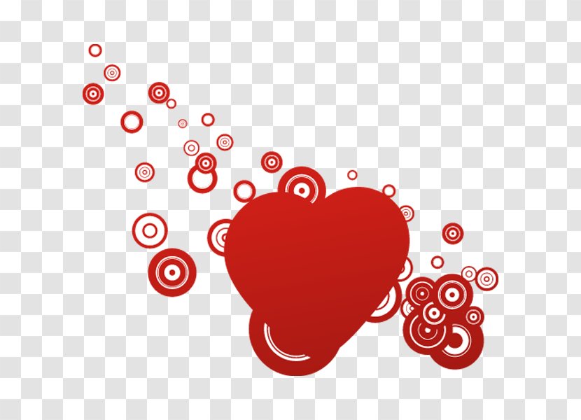 Valentine's Day Heart Red - Flower Transparent PNG