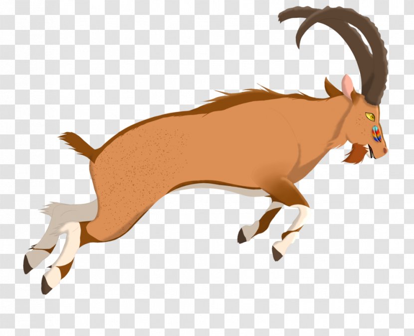 Goat Antelope Deer Cattle Horn - Like Mammal Transparent PNG
