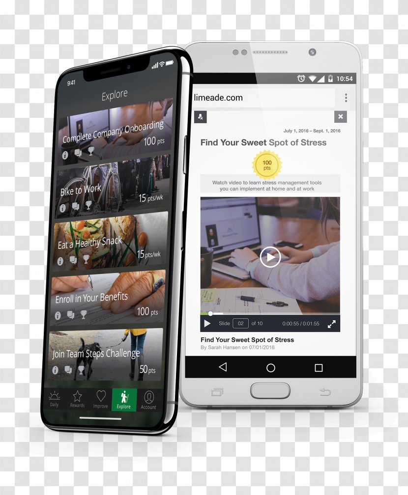 Smartphone Feature Phone Erfolgreich Mit Texten Handheld Devices - Ebook Transparent PNG
