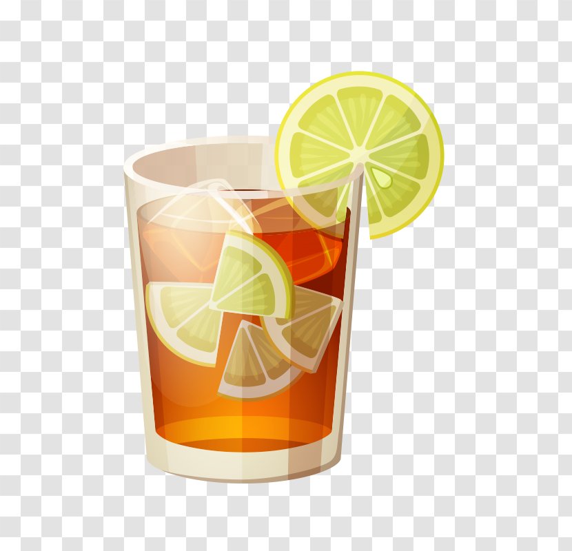 Iced Tea Juice Cocktail Drink - Ingredient - Cup,glass Transparent PNG