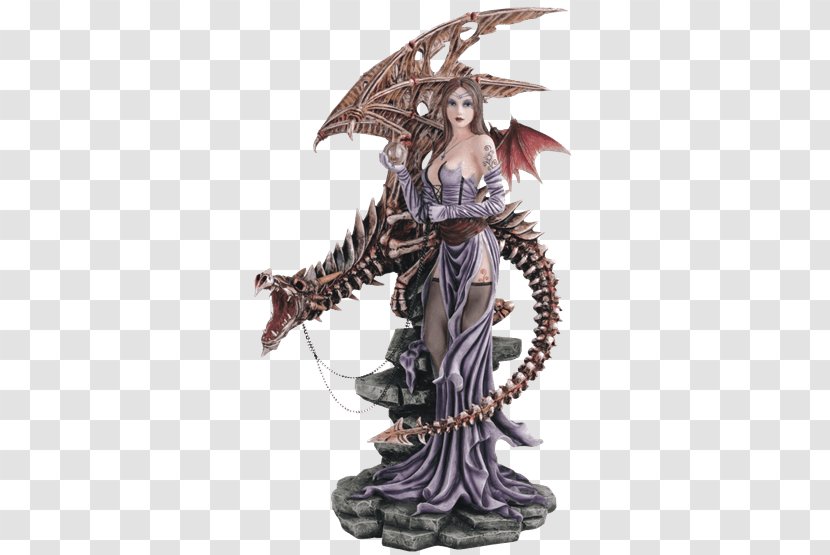 Figurine Statue Fairy Dragon Legendary Creature - Pixie Transparent PNG