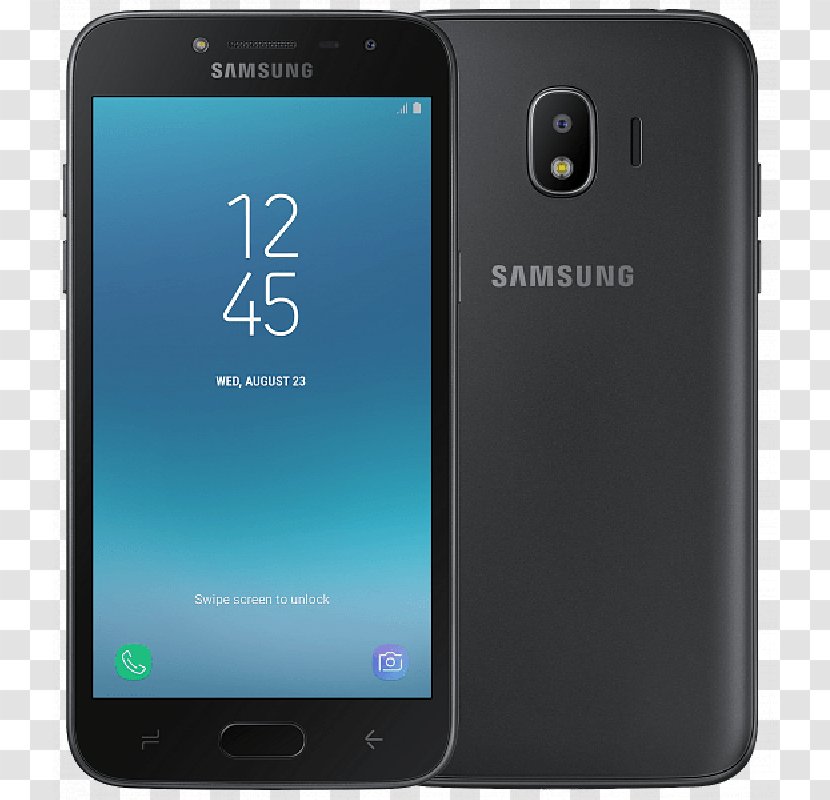 Samsung Galaxy J2 (2018) A8 / A8+ Super AMOLED - Portable Communications Device Transparent PNG