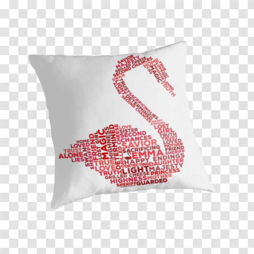 Throw Pillows Cushion Pink M - Emma Swan Transparent PNG