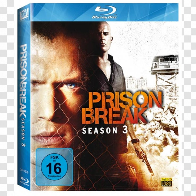 Lincoln Burrows Prison Break - Television - Season 3 Blu-ray Disc BreakSeason 1 ShowDvd Transparent PNG