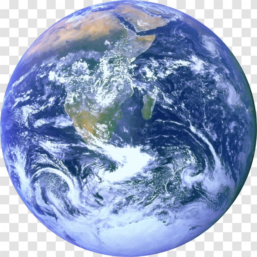 The Blue Marble Earth Globe Apollo 17 Clip Art - Deep Space Climate Observatory Transparent PNG
