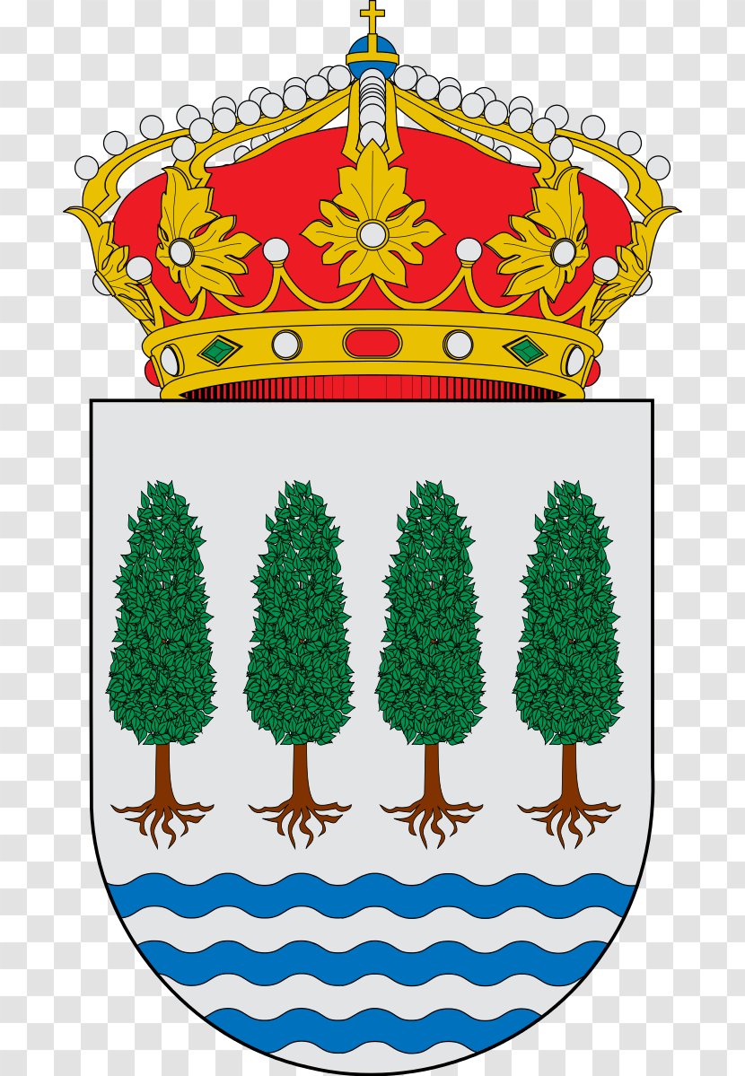 Soto De La Vega Escutcheon Alba Tormes Blazon Coat Of Arms - Heraldry - Christmas Tree Transparent PNG