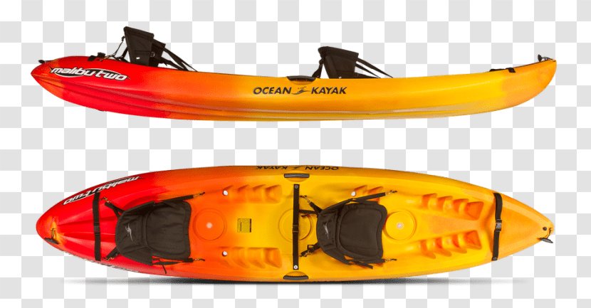 Ocean Kayak Malibu Two XL Sit-on-top - Canoe - Paddle Transparent PNG