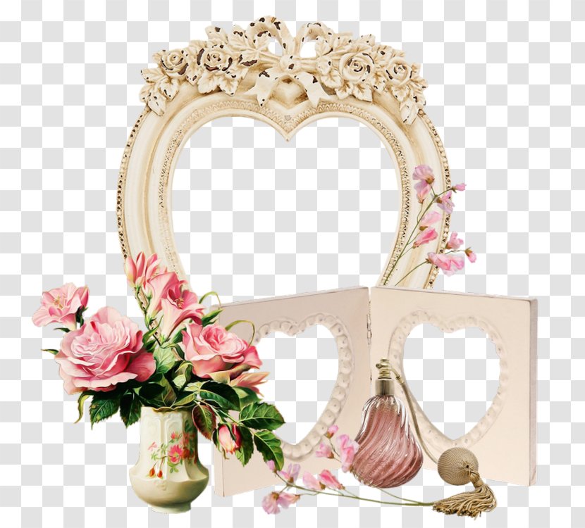 Picture Frame - Heart - Interior Design Flower Transparent PNG