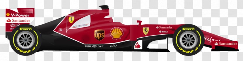 2014 Formula One World Championship Scuderia Ferrari Car 2013 - Model - 1 Transparent PNG