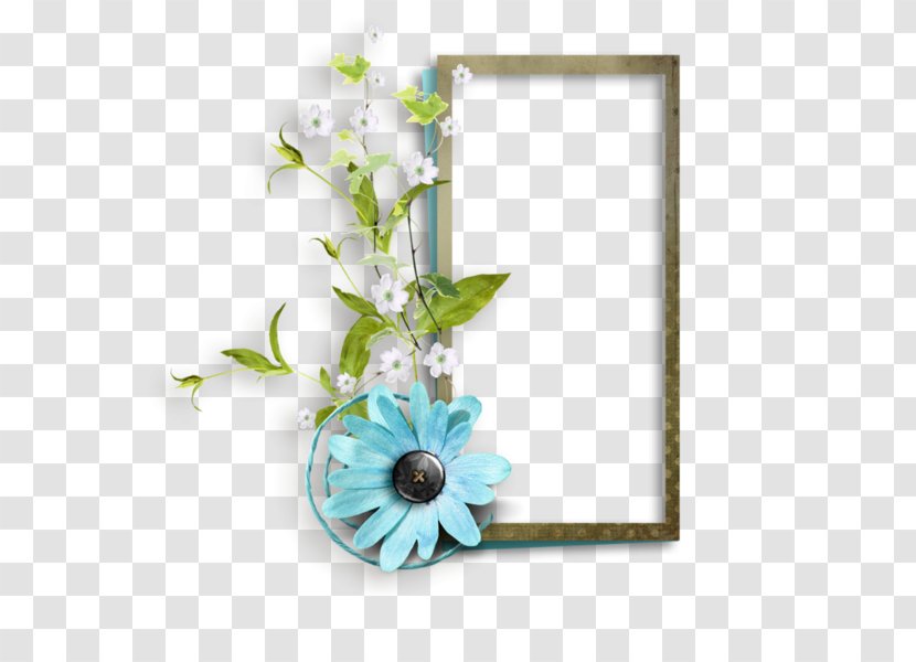 Floral Design - Frame - Flower Notes Picture Transparent PNG