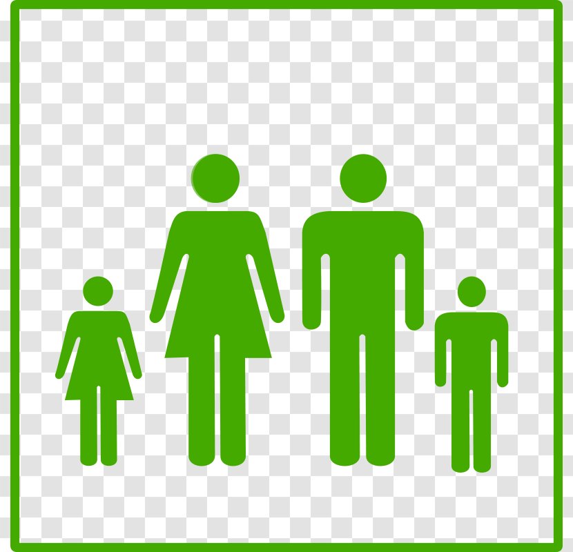 Family Favicon Icon - Green - Cliparts Transparent PNG