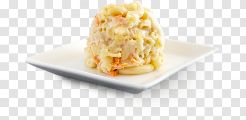 Cuisine Of Hawaii Macaroni Salad Barbecue Chicken Katsu Ice Cream - Dairy Product Transparent PNG