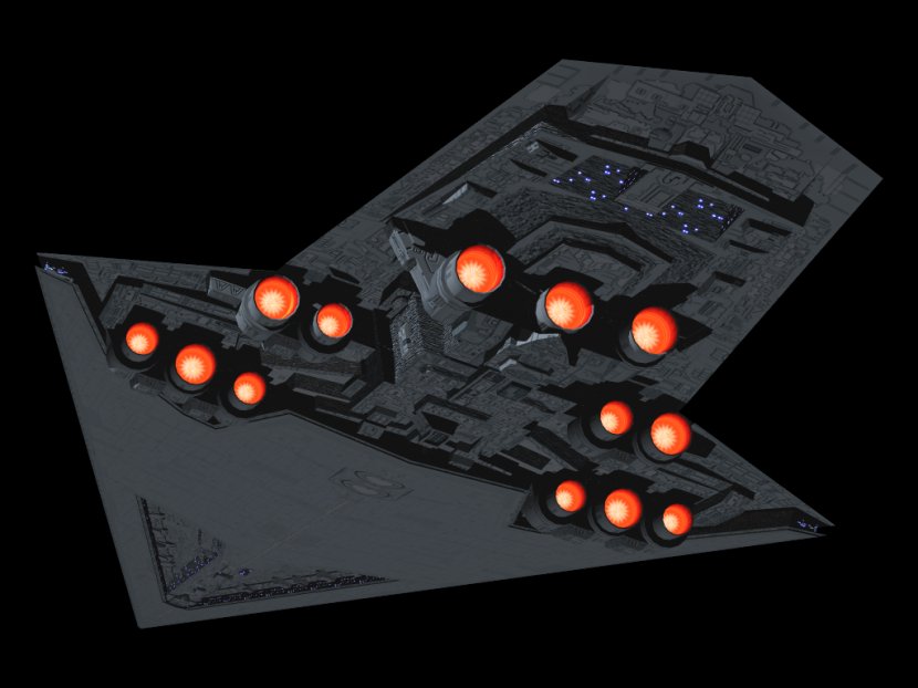 Star Wars: X-Wing Vs. TIE Fighter Super Destroyer Executor Alliance - Film Transparent PNG